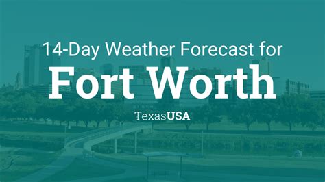 14 day forecast fort worth - United States Fort Worth, ... 14. 64% 15. 62% ... Click or Tap on any day for a detailed forecast.